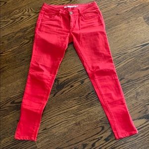 Candy apple red pants size 27